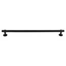 Top Knobs [TK3006BLK] Die Cast Zinc Cabinet Pull Handle - Ellis Series - Oversized - Flat Black Finish - 12&quot; C/C - 13 3/8&quot; L