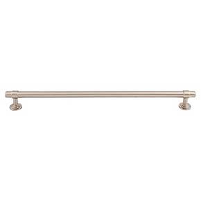 Top Knobs [TK3006BSN] Die Cast Zinc Cabinet Pull Handle - Ellis Series - Oversized - Brushed Satin Nickel Finish - 12" C/C - 13 3/8" L