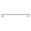 Top Knobs [TK3006PN] Die Cast Zinc Cabinet Pull Handle - Ellis Series - Oversized - Polished Nickel Finish - 12&quot; C/C - 13 3/8&quot; L
