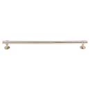 Top Knobs [TK3006PN] Die Cast Zinc Cabinet Pull Handle - Ellis Series - Oversized - Polished Nickel Finish - 12&quot; C/C - 13 3/8&quot; L