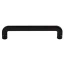 Top Knobs [TK3042BLK] Die Cast Zinc Cabinet Pull Handle - Hartridge Series - Oversized - Flat Black Finish - 5 1/16" C/C - 5 1/2" L