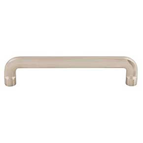 Top Knobs [TK3042BSN] Die Cast Zinc Cabinet Pull Handle - Hartridge Series - Oversized - Brushed Satin Nickel Finish - 5 1/16" C/C - 5 1/2" L