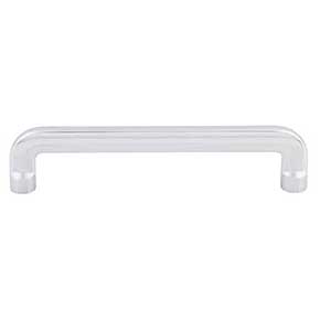 Top Knobs [TK3042PC] Die Cast Zinc Cabinet Pull Handle - Hartridge Series - Oversized - Polished Chrome Finish - 5 1/16" C/C - 5 1/2" L