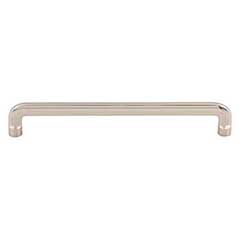 Top Knobs [TK3044PN] Die Cast Zinc Cabinet Pull Handle - Hartridge Series - Oversized - Polished Nickel Finish - 7 9/16" C/C - 8 1/16" L