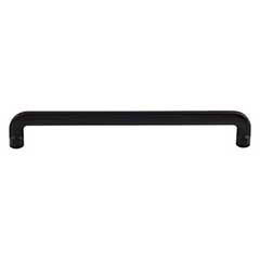 Top Knobs [TK3045BLK] Die Cast Zinc Cabinet Pull Handle - Hartridge Series - Oversized - Flat Black Finish - 8 13/16&quot; C/C - 9 5/16&quot; L