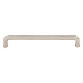 Top Knobs [TK3045BSN] Die Cast Zinc Cabinet Pull Handle - Hartridge Series - Oversized - Brushed Satin Nickel Finish - 8 13/16" C/C - 9 5/16" L