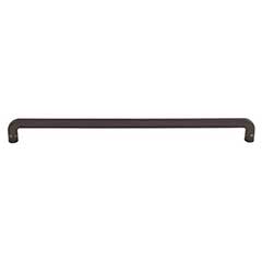 Top Knobs [TK3046AG] Die Cast Zinc Cabinet Pull Handle - Hartridge Series - Oversized - Ash Gray Finish - 12&quot; C/C - 12 1/2&quot; L