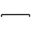 Top Knobs [TK3046BLK] Die Cast Zinc Cabinet Pull Handle - Hartridge Series - Oversized - Flat Black Finish - 12&quot; C/C - 12 1/2&quot; L
