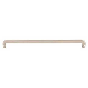Top Knobs [TK3046BSN] Die Cast Zinc Cabinet Pull Handle - Hartridge Series - Oversized - Brushed Satin Nickel Finish - 12" C/C - 12 1/2" L