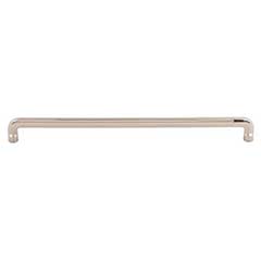 Top Knobs [TK3046PN] Die Cast Zinc Cabinet Pull Handle - Hartridge Series - Oversized - Polished Nickel Finish - 12" C/C - 12 1/2" L