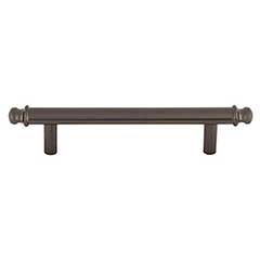 Top Knobs [TK3052AG] Die Cast Zinc Cabinet Pull Handle - Julian Series - Standard Size - Ash Gray Finish - 3 3/4&quot; C/C - 5 3/4&quot; L