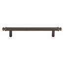 Top Knobs [TK3053AG] Die Cast Zinc Cabinet Pull Handle - Julian Series - Oversized - Ash Gray Finish - 5 1/16&quot; C/C - 7&quot; L