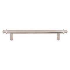 Top Knobs [TK3053BSN] Die Cast Zinc Cabinet Pull Handle - Julian Series - Oversized - Brushed Satin Nickel Finish - 5 1/16" C/C - 7" L