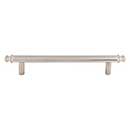 Top Knobs [TK3053BSN] Die Cast Zinc Cabinet Pull Handle - Julian Series - Oversized - Brushed Satin Nickel Finish - 5 1/16&quot; C/C - 7&quot; L