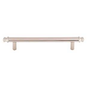 Top Knobs [TK3053PN] Die Cast Zinc Cabinet Pull Handle - Julian Series - Oversized - Polished Nickel Finish - 5 1/16" C/C - 7" L