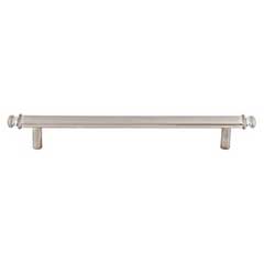 Top Knobs [TK3054BSN] Die Cast Zinc Cabinet Pull Handle - Julian Series - Oversized - Brushed Satin Nickel Finish - 6 5/16&quot; C/C - 8 1/4&quot; L