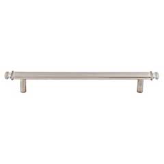 Top Knobs [TK3054BSN] Die Cast Zinc Cabinet Pull Handle - Julian Series - Oversized - Brushed Satin Nickel Finish - 6 5/16&quot; C/C - 8 1/4&quot; L