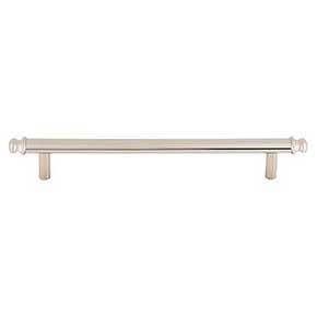 Top Knobs [TK3054PN] Die Cast Zinc Cabinet Pull Handle - Julian Series - Oversized - Polished Nickel Finish - 6 5/16" C/C - 8 1/4" L
