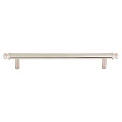 Top Knobs [TK3054PN] Die Cast Zinc Cabinet Pull Handle - Julian Series - Oversized - Polished Nickel Finish - 6 5/16&quot; C/C - 8 1/4&quot; L