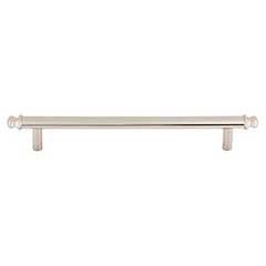 Top Knobs [TK3054PN] Die Cast Zinc Cabinet Pull Handle - Julian Series - Oversized - Polished Nickel Finish - 6 5/16&quot; C/C - 8 1/4&quot; L