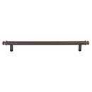 Top Knobs [TK3055AG] Die Cast Zinc Cabinet Pull Handle - Julian Series - Oversized - Ash Gray Finish - 7 9/16" C/C - 9 1/2" L