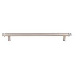 Top Knobs [TK3055BSN] Die Cast Zinc Cabinet Pull Handle - Julian Series - Oversized - Brushed Satin Nickel Finish - 7 9/16" C/C - 9 1/2" L