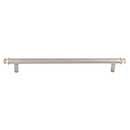 Top Knobs [TK3055BSN] Die Cast Zinc Cabinet Pull Handle - Julian Series - Oversized - Brushed Satin Nickel Finish - 7 9/16" C/C - 9 1/2" L