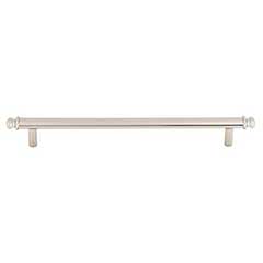 Top Knobs [TK3055PN] Die Cast Zinc Cabinet Pull Handle - Julian Series - Oversized - Polished Nickel Finish - 7 9/16" C/C - 9 1/2" L