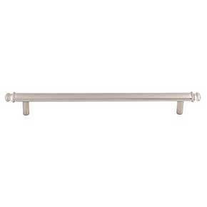 Top Knobs [TK3056BSN] Die Cast Zinc Cabinet Pull Handle - Julian Series - Oversized - Brushed Satin Nickel Finish - 8 13/16" C/C - 10 1/4" L