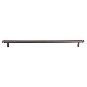 Top Knobs [TK3057AG] Die Cast Zinc Cabinet Pull Handle - Julian Series - Oversized - Ash Gray Finish - 12" C/C - 14" L
