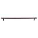 Top Knobs [TK3057AG] Die Cast Zinc Cabinet Pull Handle - Julian Series - Oversized - Ash Gray Finish - 12" C/C - 14" L