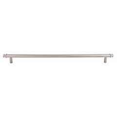 Top Knobs [TK3057BSN] Die Cast Zinc Cabinet Pull Handle - Julian Series - Oversized - Brushed Satin Nickel Finish - 12" C/C - 14" L