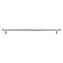 Top Knobs [TK3057BSN] Die Cast Zinc Cabinet Pull Handle - Julian Series - Oversized - Brushed Satin Nickel Finish - 12" C/C - 14" L