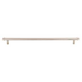 Top Knobs [TK3057PN] Die Cast Zinc Cabinet Pull Handle - Julian Series - Oversized - Polished Nickel Finish - 12" C/C - 14" L