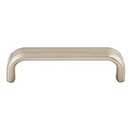 Top Knobs [TK3011BSN] Die Cast Zinc Cabinet Pull Handle - Telfair Series - Standard Size - Brushed Satin Nickel Finish - 3 3/4" C/C - 4 1/8" L