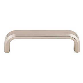 Top Knobs [TK3011PN] Die Cast Zinc Cabinet Pull Handle - Telfair Series - Standard Size - Polished Nickel Finish - 3 3/4" C/C - 4 1/8" L