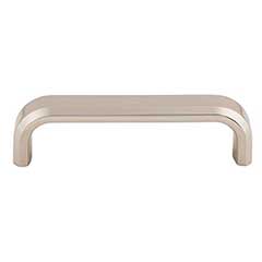 Top Knobs [TK3011PN] Die Cast Zinc Cabinet Pull Handle - Telfair Series - Standard Size - Polished Nickel Finish - 3 3/4" C/C - 4 1/8" L