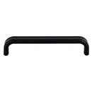 Top Knobs [TK3012BLK] Die Cast Zinc Cabinet Pull Handle - Telfair Series - Oversized - Flat Black Finish - 5 1/16&quot; C/C - 5 3/8&quot; L