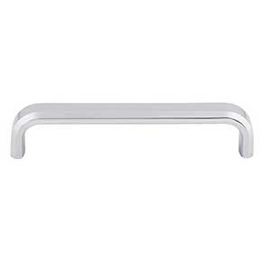 Top Knobs [TK3012PC] Die Cast Zinc Cabinet Pull Handle - Telfair Series - Oversized - Polished Chrome Finish - 5 1/16" C/C - 5 3/8" L