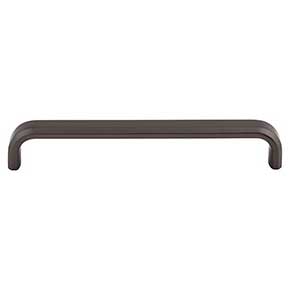 Top Knobs [TK3013AG] Die Cast Zinc Cabinet Pull Handle - Telfair Series - Oversized - Ash Gray Finish - 6 5/16" C/C - 6 5/8" L