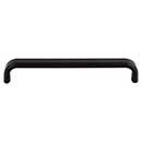 Top Knobs [TK3013BLK] Die Cast Zinc Cabinet Pull Handle - Telfair Series - Oversized - Flat Black Finish - 6 5/16&quot; C/C - 6 5/8&quot; L