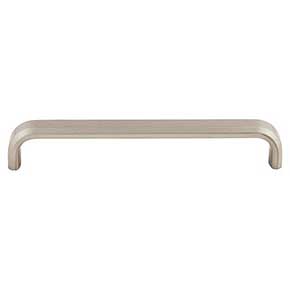 Top Knobs [TK3013BSN] Die Cast Zinc Cabinet Pull Handle - Telfair Series - Oversized - Brushed Satin Nickel Finish - 6 5/16" C/C - 6 5/8" L