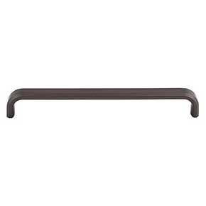 Top Knobs [TK3014AG] Die Cast Zinc Cabinet Pull Handle - Telfair Series - Oversized - Ash Gray Finish - 7 9/16" C/C - 7 15/16" L