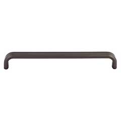 Top Knobs [TK3014AG] Die Cast Zinc Cabinet Pull Handle - Telfair Series - Oversized - Ash Gray Finish - 7 9/16" C/C - 7 15/16" L