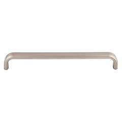 Top Knobs [TK3014BSN] Die Cast Zinc Cabinet Pull Handle - Telfair Series - Oversized - Brushed Satin Nickel Finish - 7 9/16" C/C - 7 15/16" L