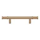 Top Knobs [TK3232HB] Steel Cabinet Pull Handle - Burnham Series - Standard Size - Honey Bronze Finish - 3 3/4&quot; C/C - 6 7/8&quot; L