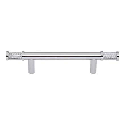 Top Knobs [TK3232PC] Steel Cabinet Pull Handle - Burnham Series - Standard Size - Polished Chrome Finish - 3 3/4" C/C - 6 7/8" L