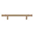 Top Knobs [TK3233HB] Steel Cabinet Pull Handle - Burnham Series - Oversized - Honey Bronze Finish - 5 1/16&quot; C/C - 8 1/16&quot; L