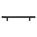 Top Knobs [TK3234BLK] Steel Cabinet Pull Handle - Burnham Series - Oversized - Flat Black Finish - 6 5/16&quot; C/C - 9 1/4&quot; L