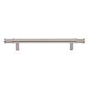 Top Knobs [TK3234BSN] Steel Cabinet Pull Handle - Burnham Series - Oversized - Brushed Satin Nickel Finish - 6 5/16" C/C - 9 1/4" L